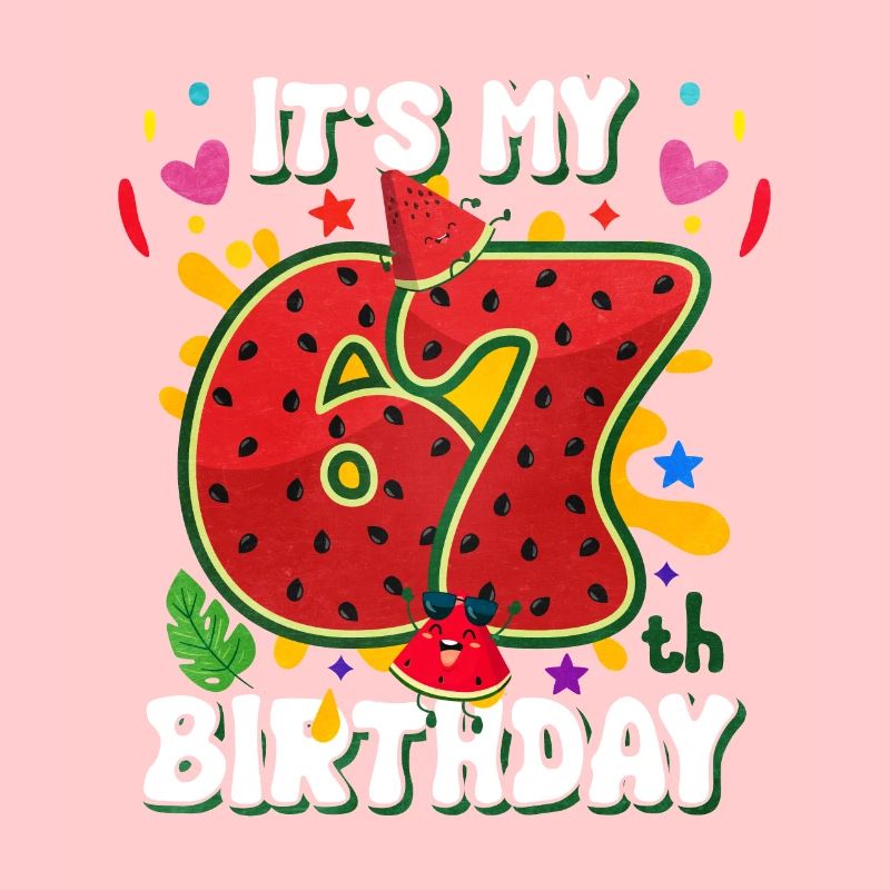 67th Birthday Watermelon