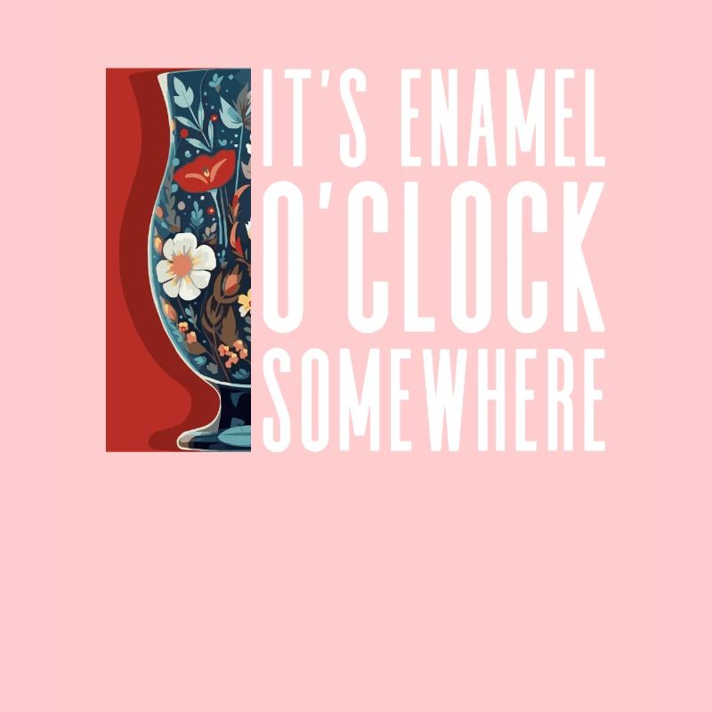 Quelque part c’est l’émail O’Clock - émaillé