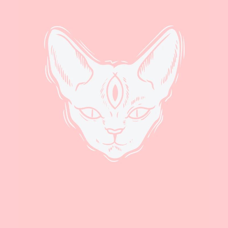 Chat d’horreur de style gothique