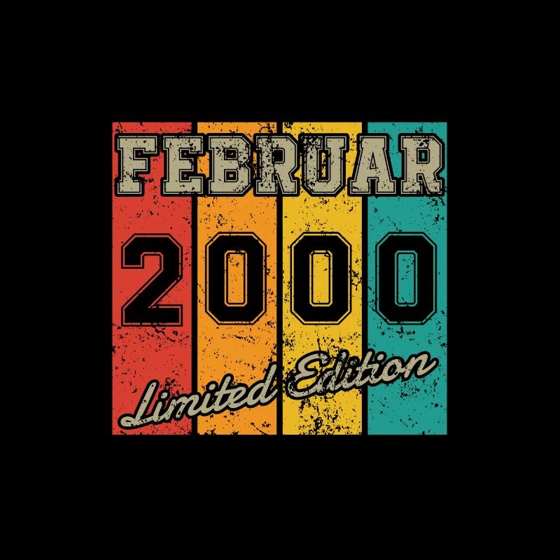 Date de naissance : Février 2000 - Limited Edition Retro