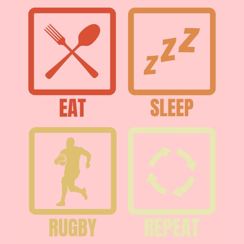 Eat Sleep Rugby Repeat
