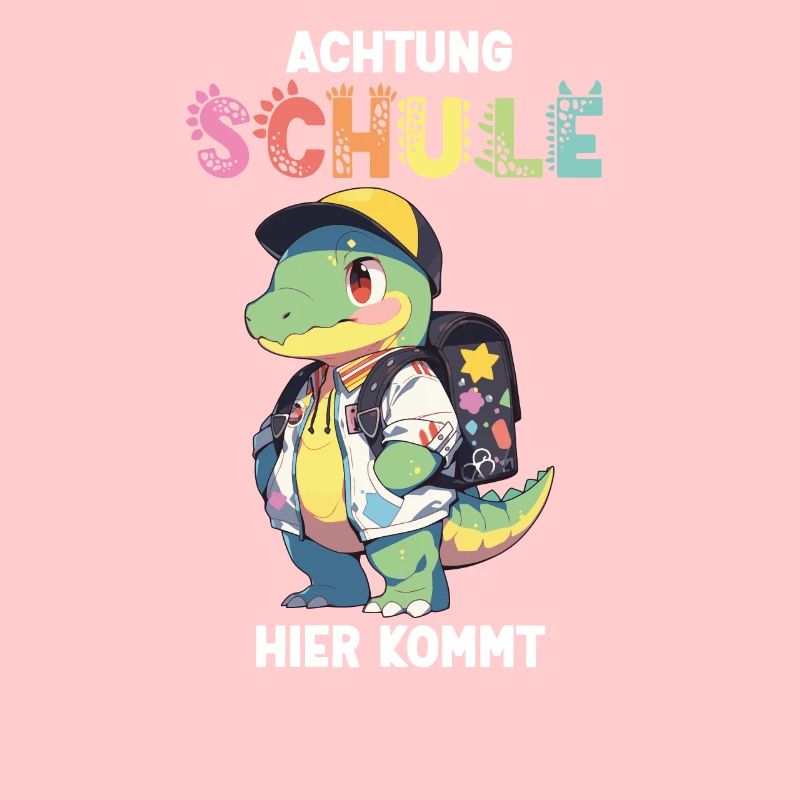 Dino Einschulung Personalisierbar Name Schule