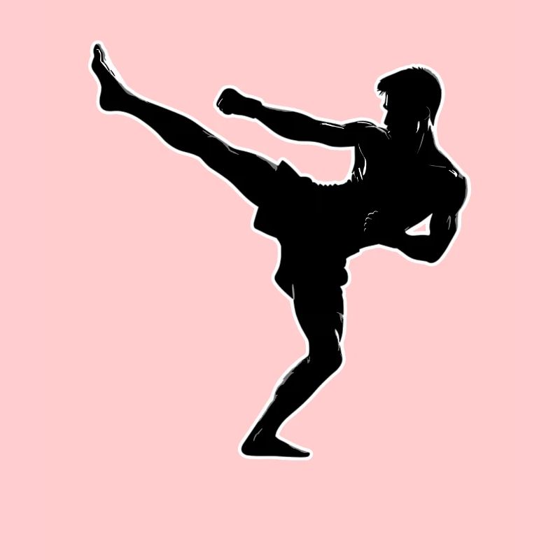 Conception de combattant d’arts martiaux