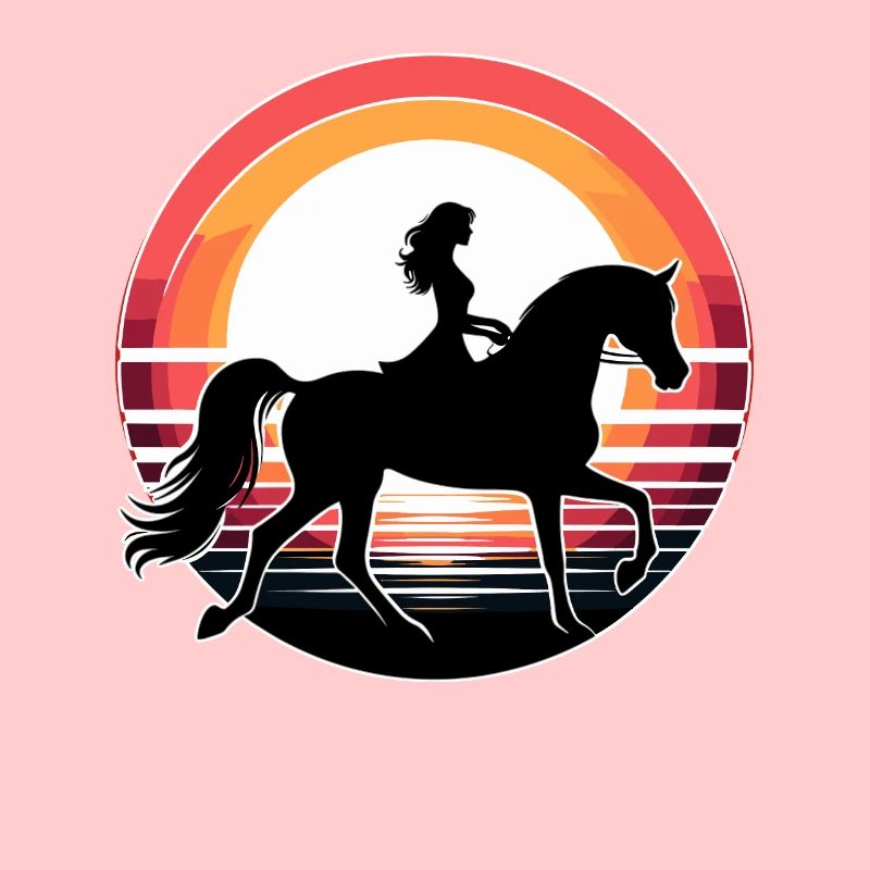 Arabisches Pferd Mädchen