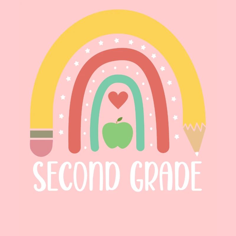 2nd Grade Rainbow Pencil School Elementary School