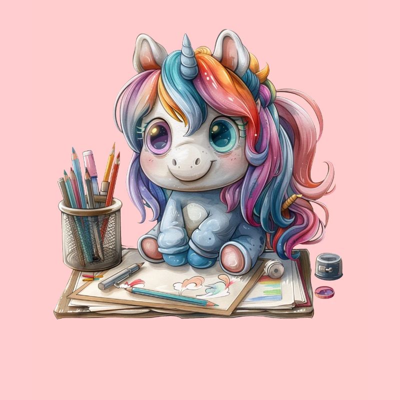 Einhorn Schule Kawaii Japanisch