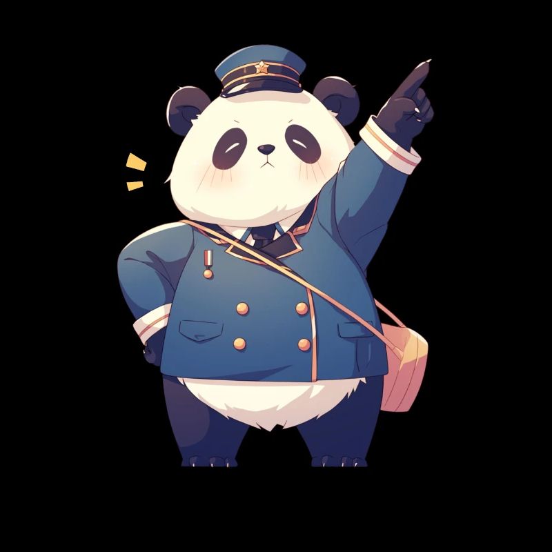 Panda Ours Japonais Shinkansen Panda Géant