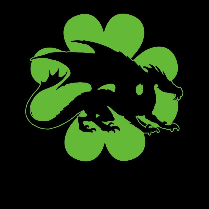 Drache St. Patricks Day Irish Shemrock