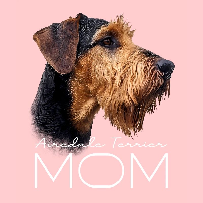 Airedale Terrier Mom