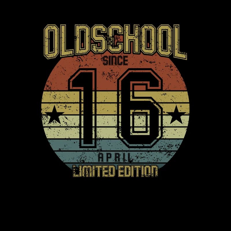 April 2016 - Geburtstag im April Oldschool