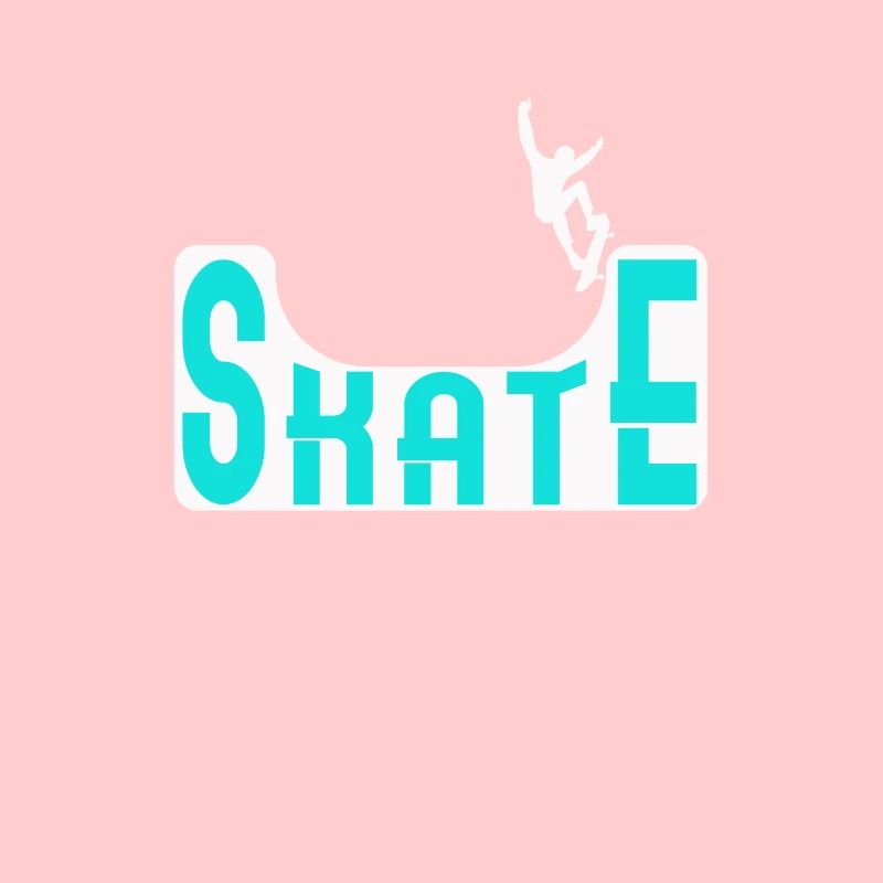 Skate Halfpipe Skateboard