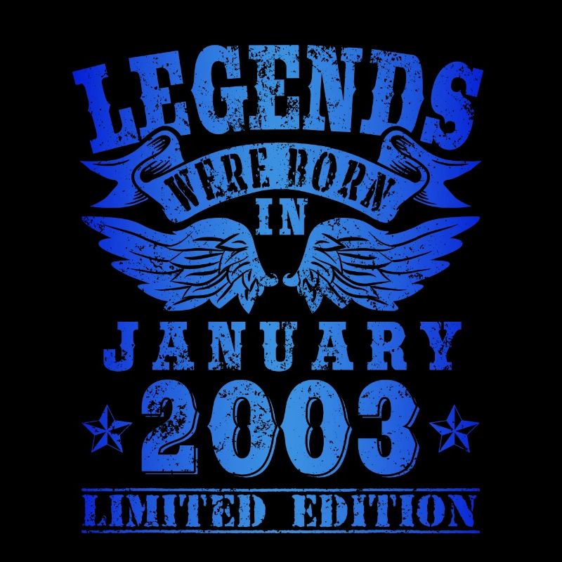 Legends est né en Janvier 2003 Anniversaire