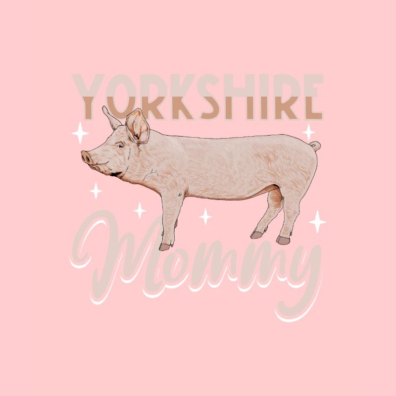 Maman cochon du Yorkshire