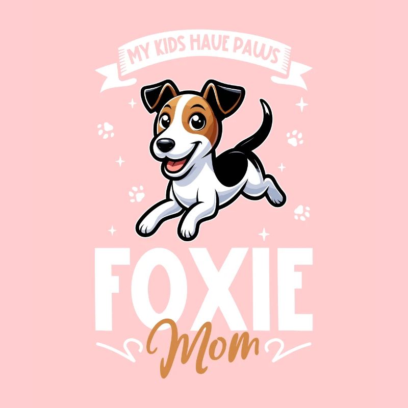 Glatthaar-Foxterrier Mama