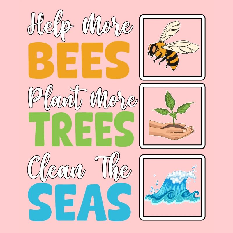 Aidez plus d’abeilles à planter plus d’arbres pour nettoyer les mers