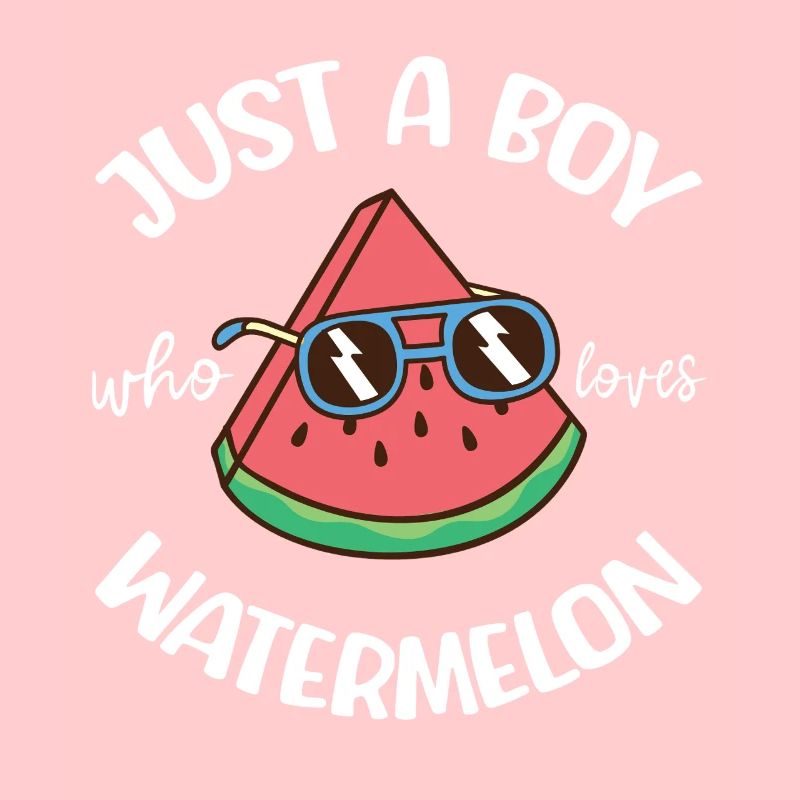 Melon pastèque Fruit d’été Cadeau végétalien