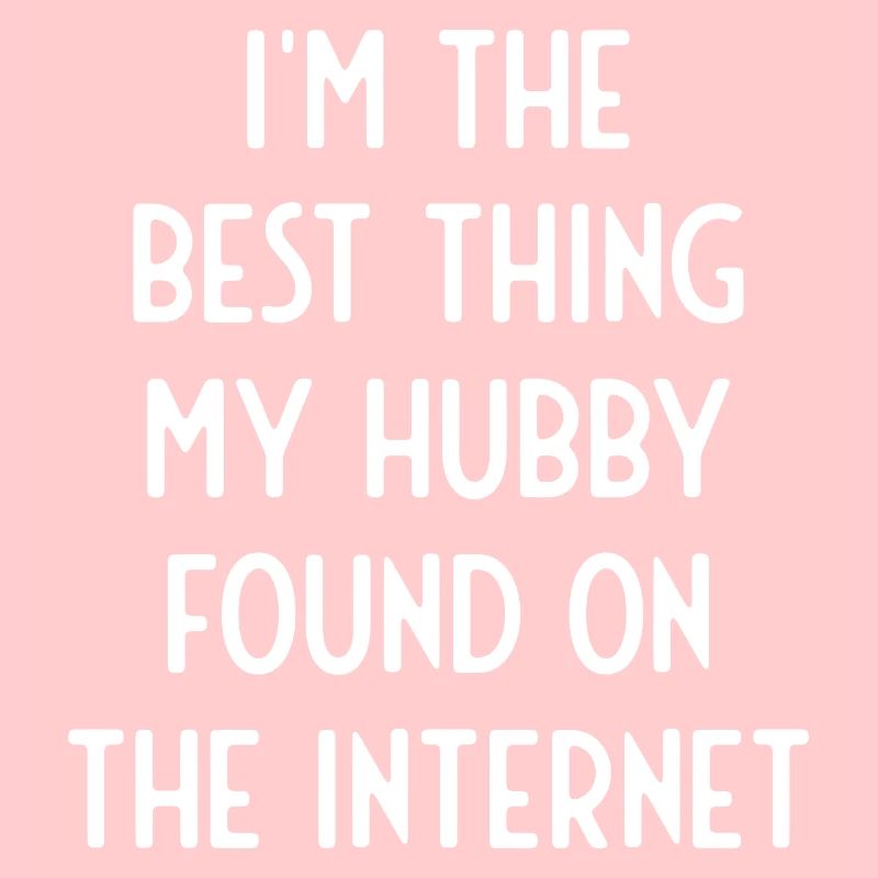 Paar, das sich online getroffen hat Ehemann Ehefra