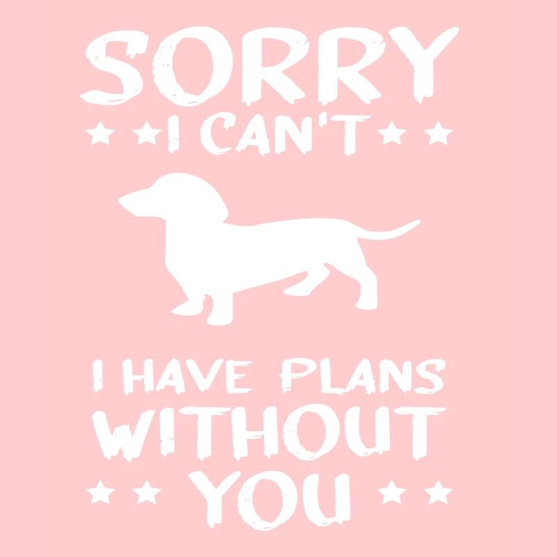 Dackel Hunde Spruch Dachshund Teckel Geschenk
