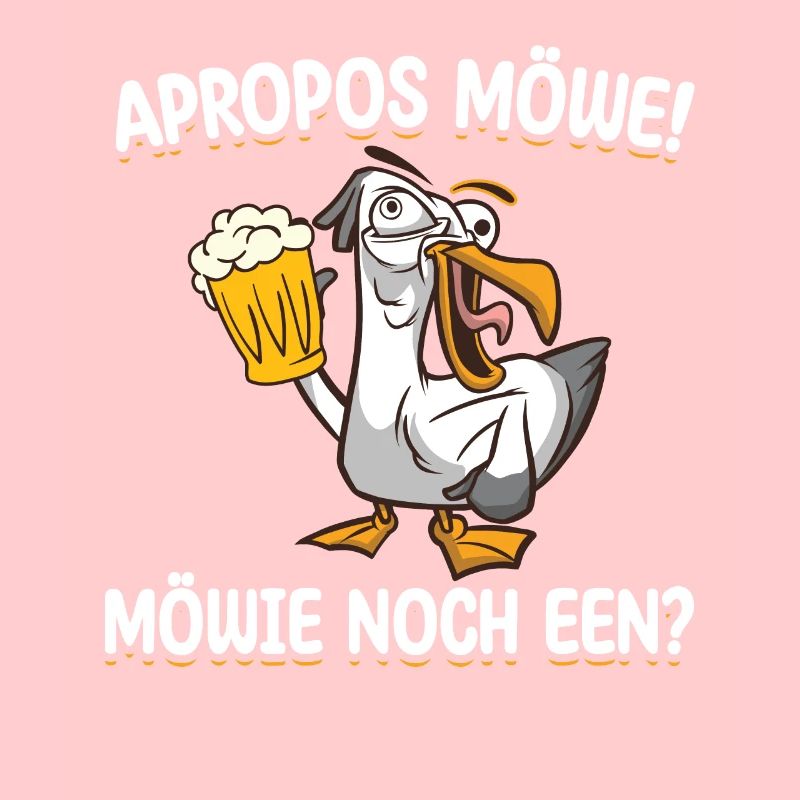 Moin ihr Spacken - Digga Spruch Meer Nordisch Möwe