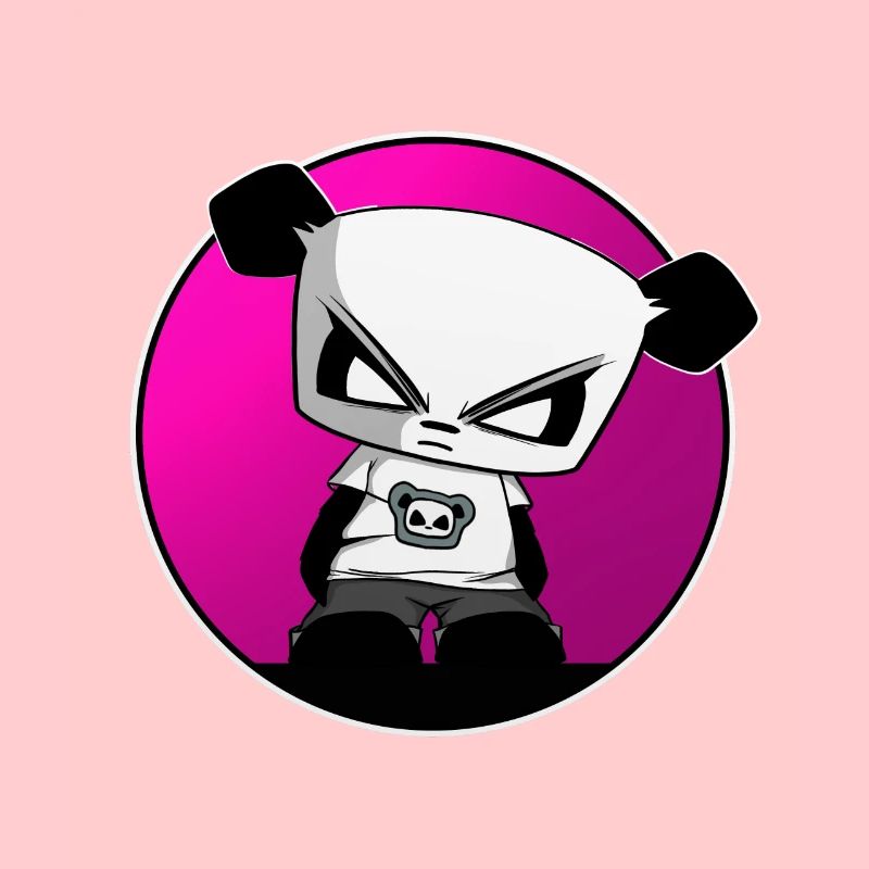 Jeu Panda Gangsta Panda drôle mignon cool