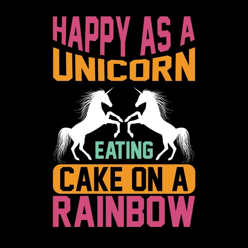 Heureux comme une licorne Licorne