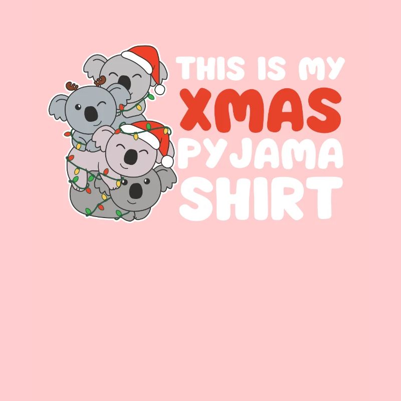 Koala Arbre de Noël Pyjama de Noël