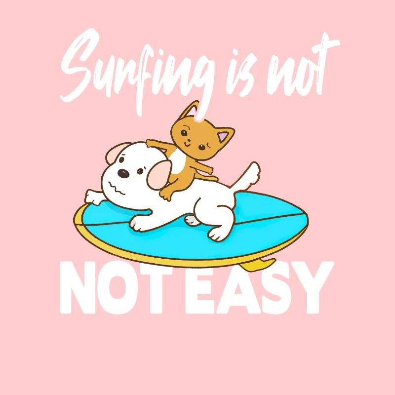 Le surf n’est pas facile