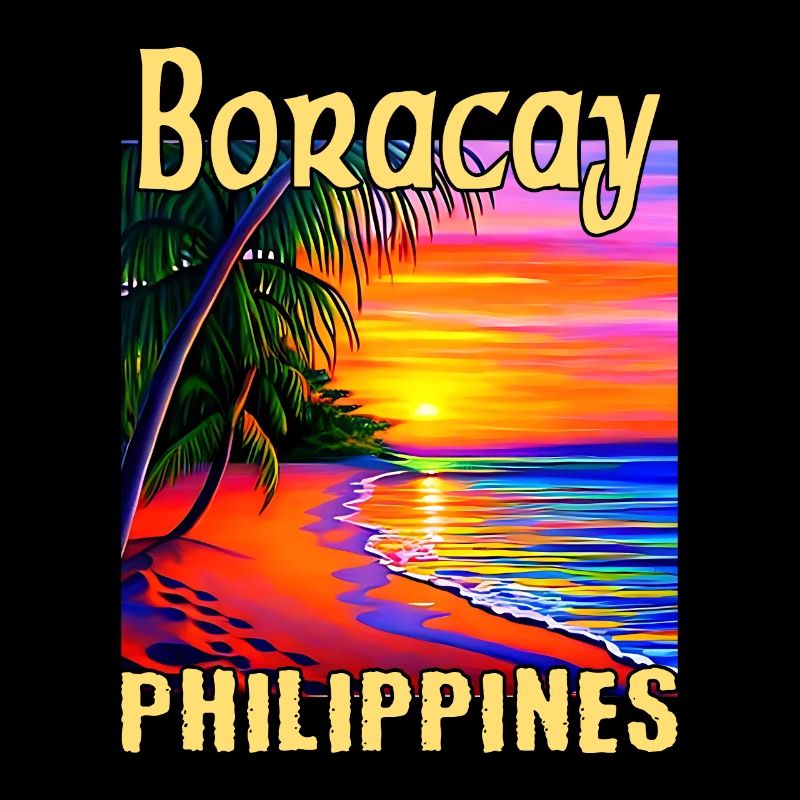 Boracay Philippines Coucher de soleil