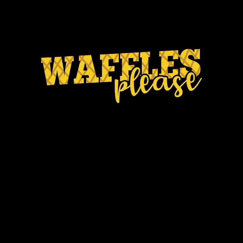 Waffles please Snack Gebäck Teig Bäcker