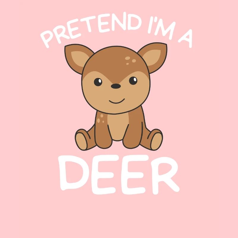 Stell dir vor ich bin ein Reh Halloween