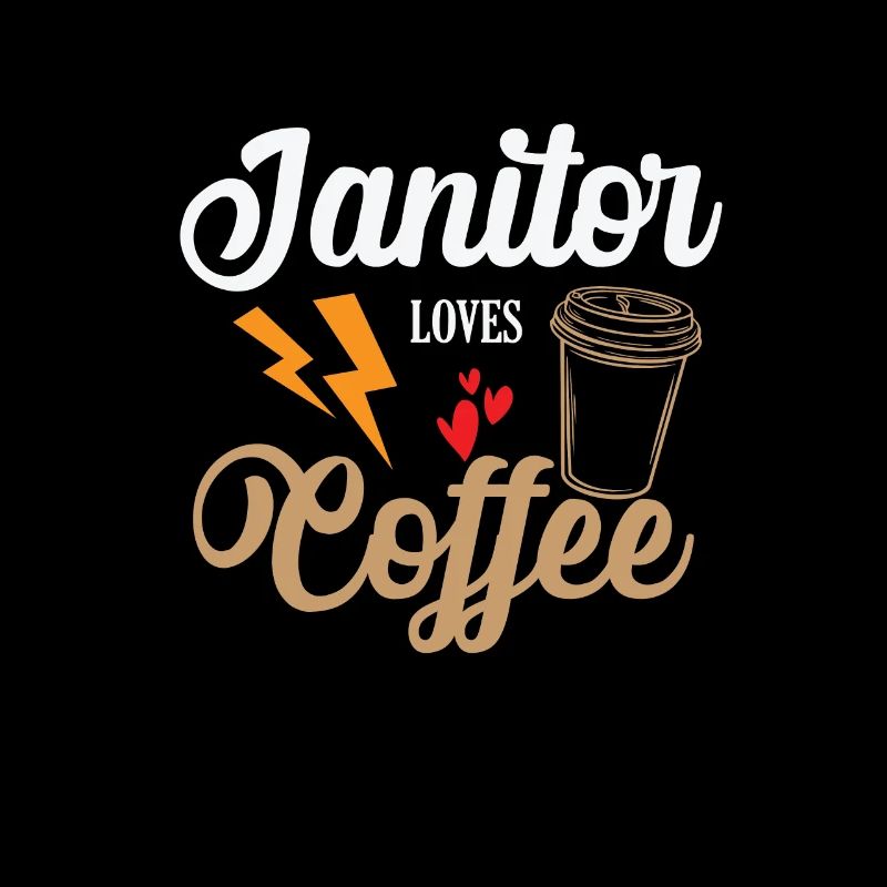 Janitor loves Coffee Caretaker