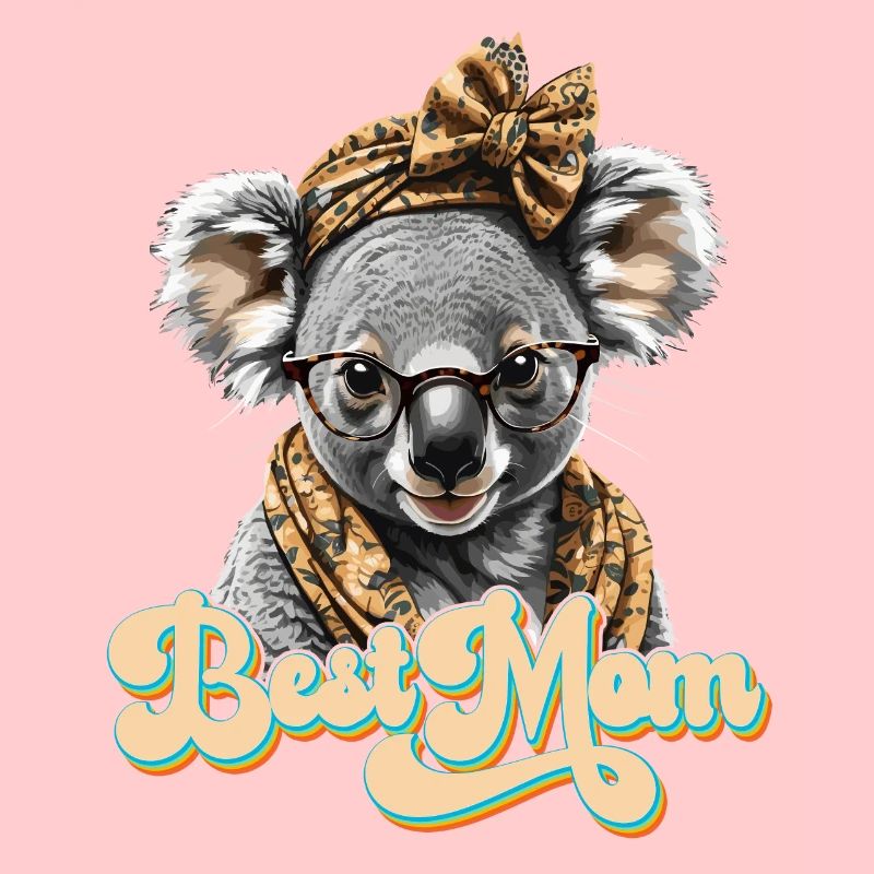 Drôle Koala Maman Mignon Koala Ours Amour