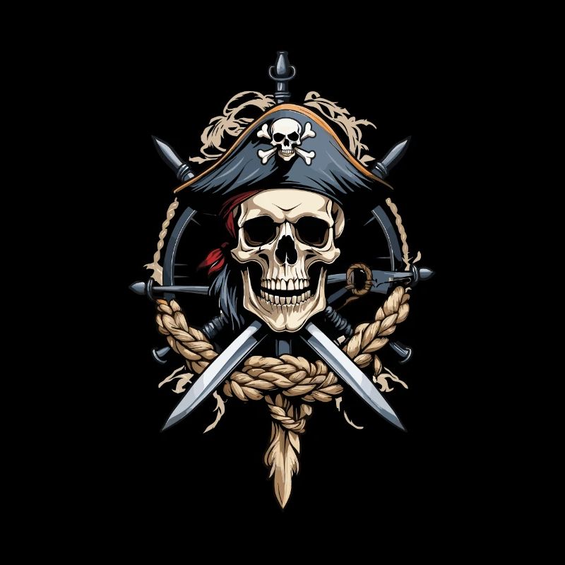 Drapeaux de pirate crâne Jolly Roger costume de pirate