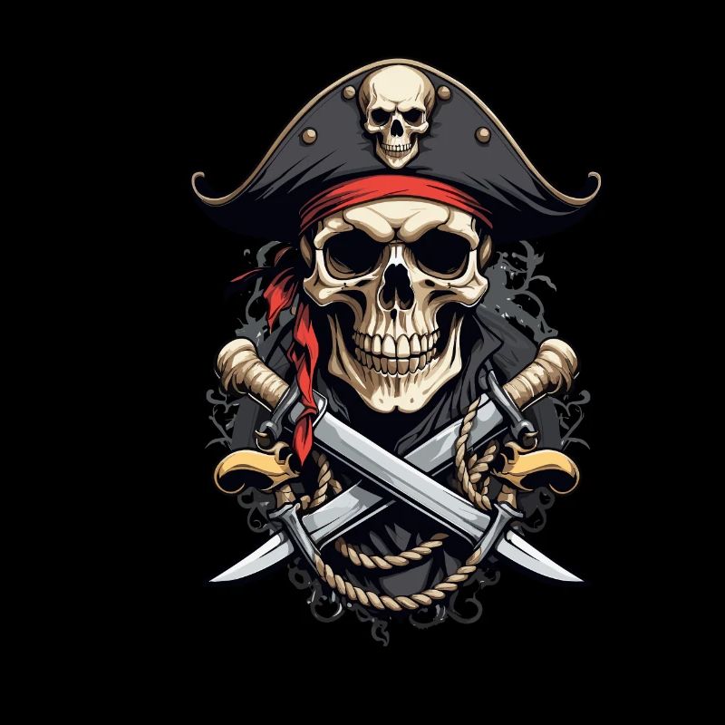 Costume de Pirate Drapeau Drapeau Jolly Roger
