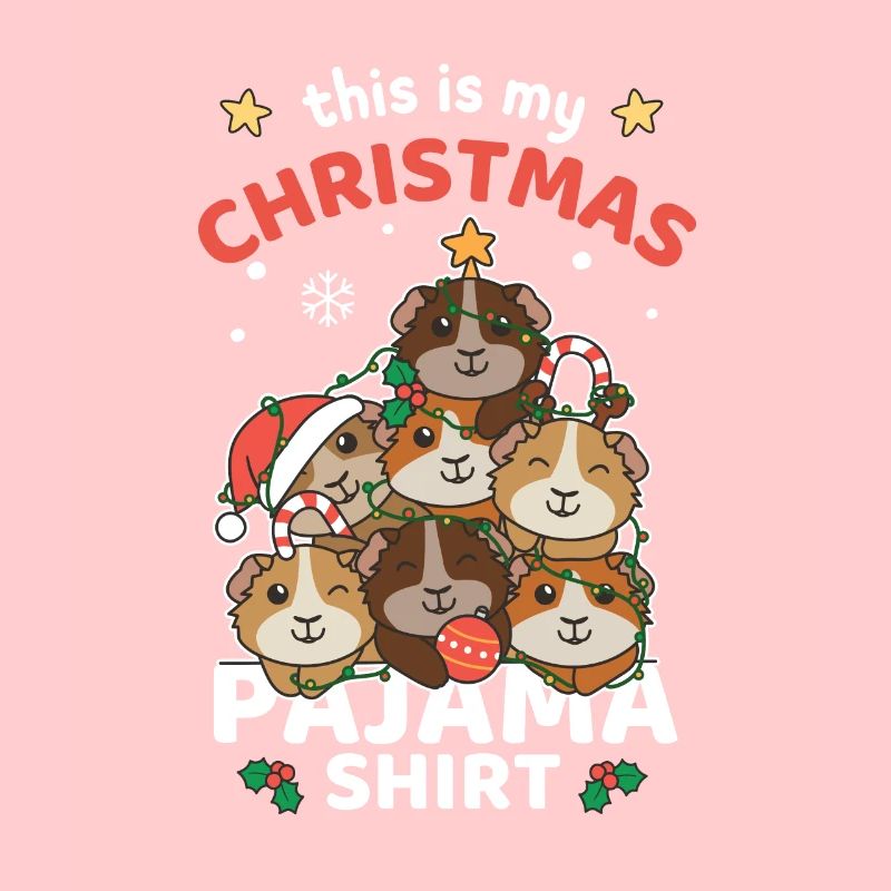 Pyjama de Noël Cochon d’Inde