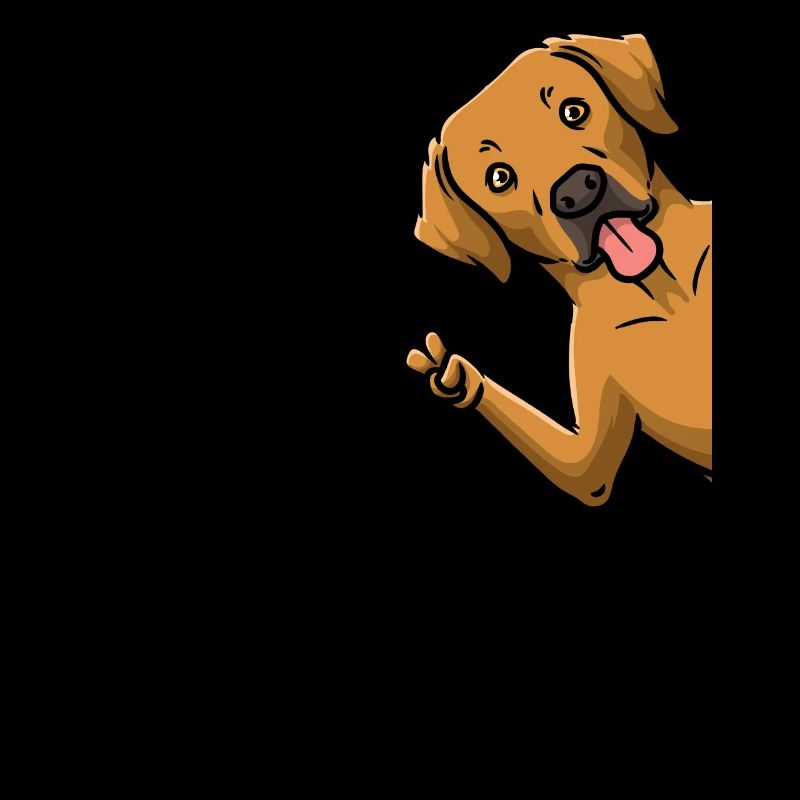 Rhodesian Ridgeback Dog de côté