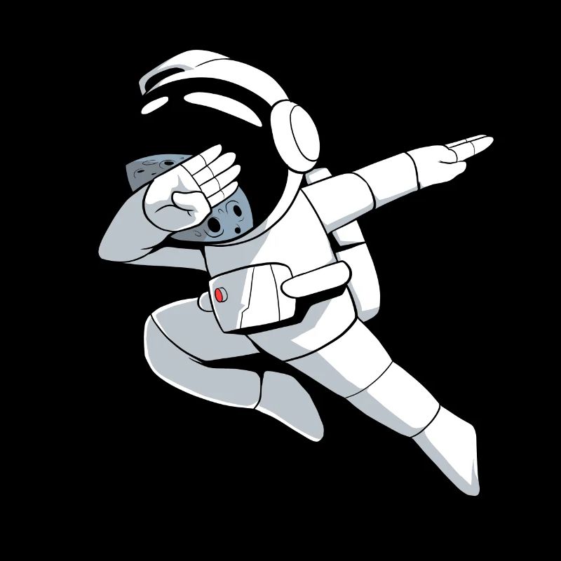Dabbing Astronaut