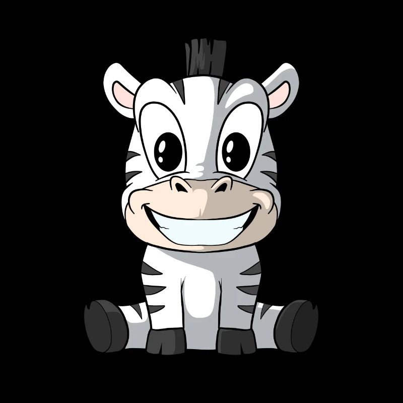 Süßes Cartoon Zebra
