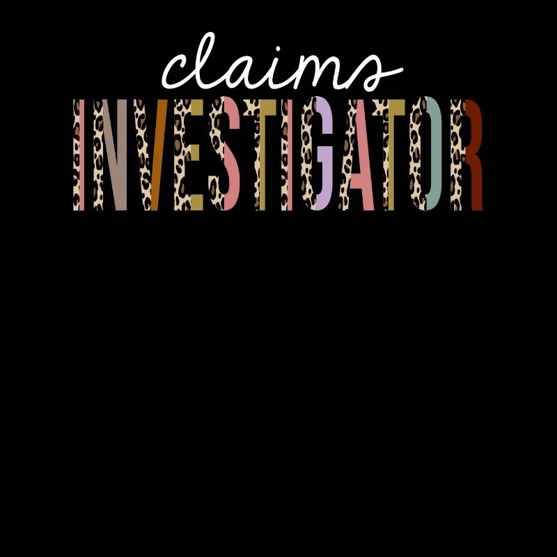 Cadeau drôle d'enquêteur de réclamations d'impression de léopard