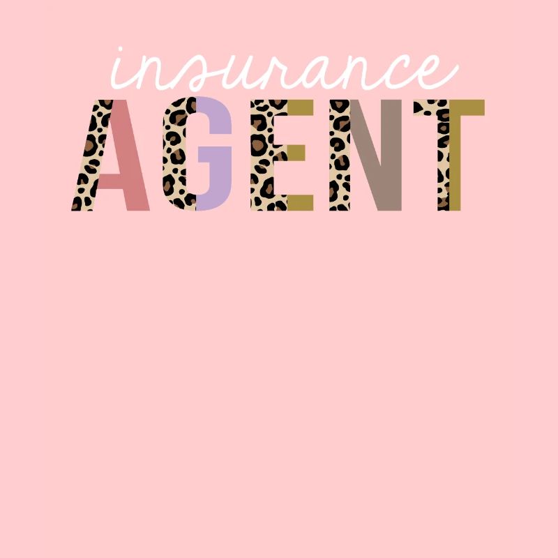 Agent d’assurance Leopard Print Funny Gift