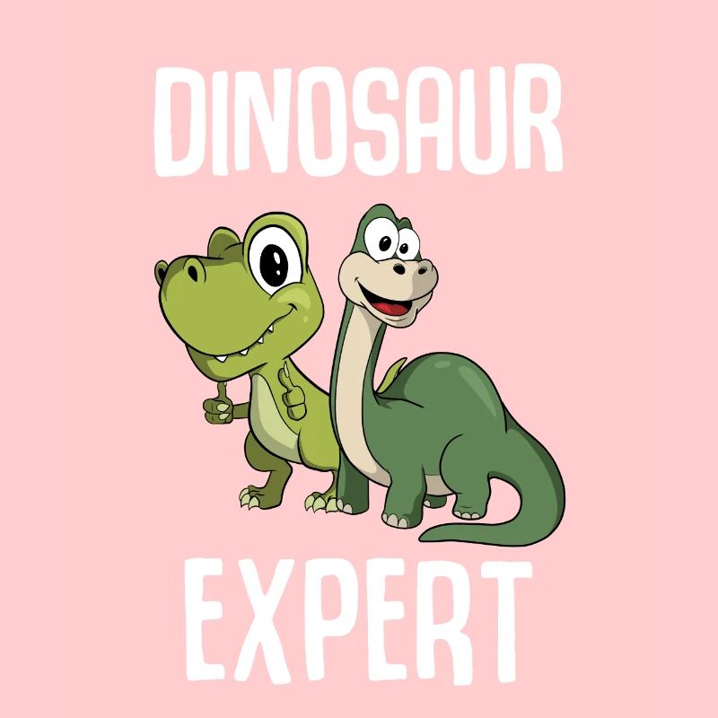 Dinosaurier Experte - Cartoon Dinosaurier