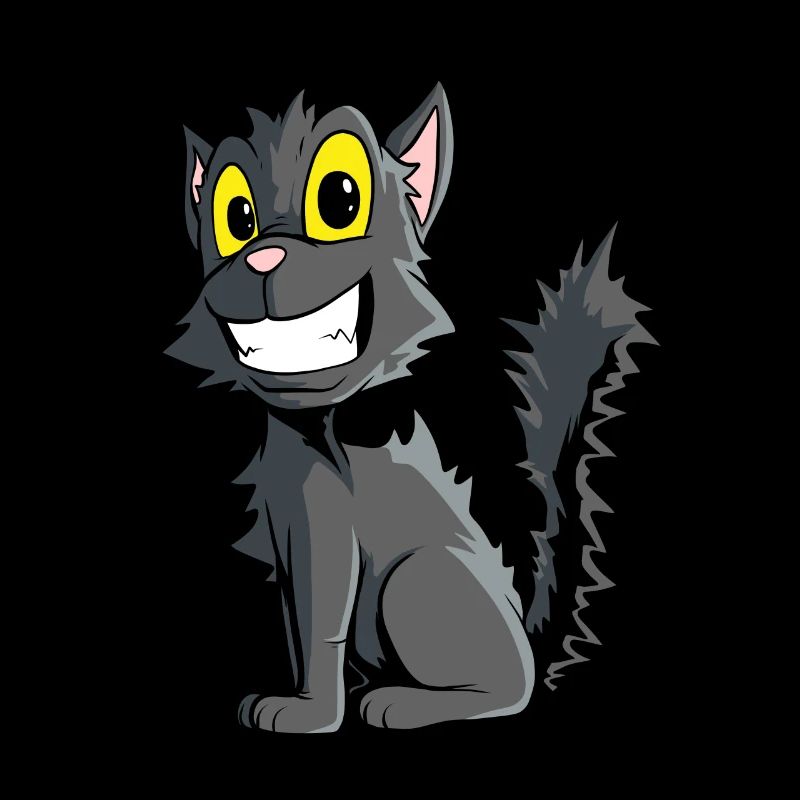 Chat noir moche