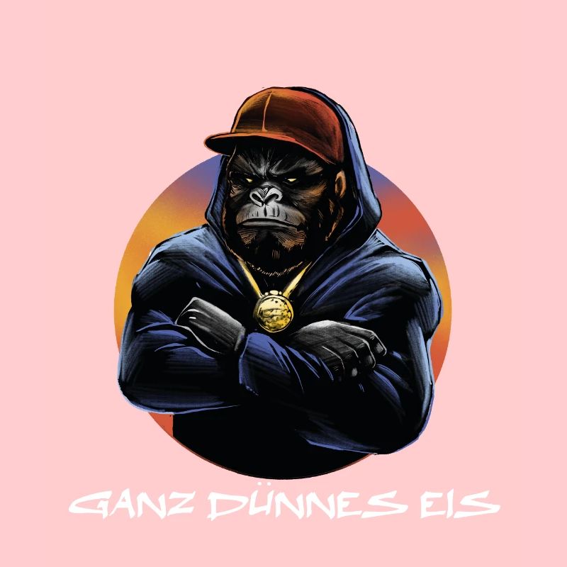 Ganz dünnes Eis / Spruch / Kaffe Spruch