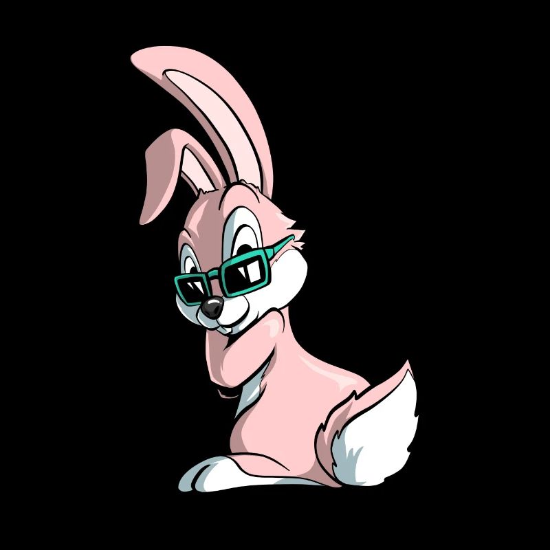 Lapin de dessin animé mignon