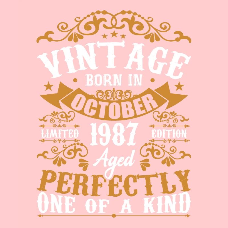 Oktober 1987 Geburtstagsgeschenk 1987 Oktober