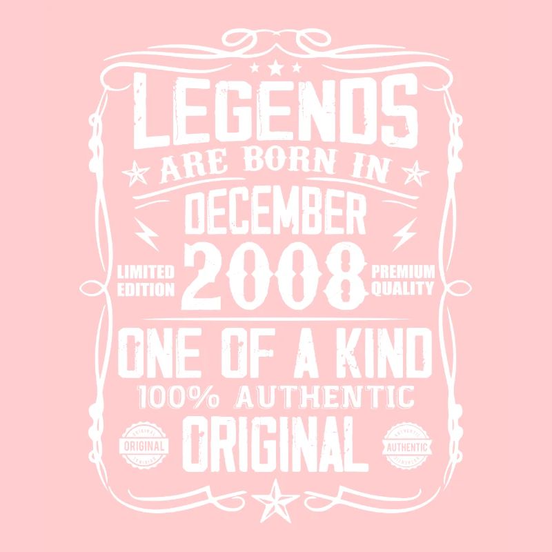Born in December 2008 Birthday Gift 2008