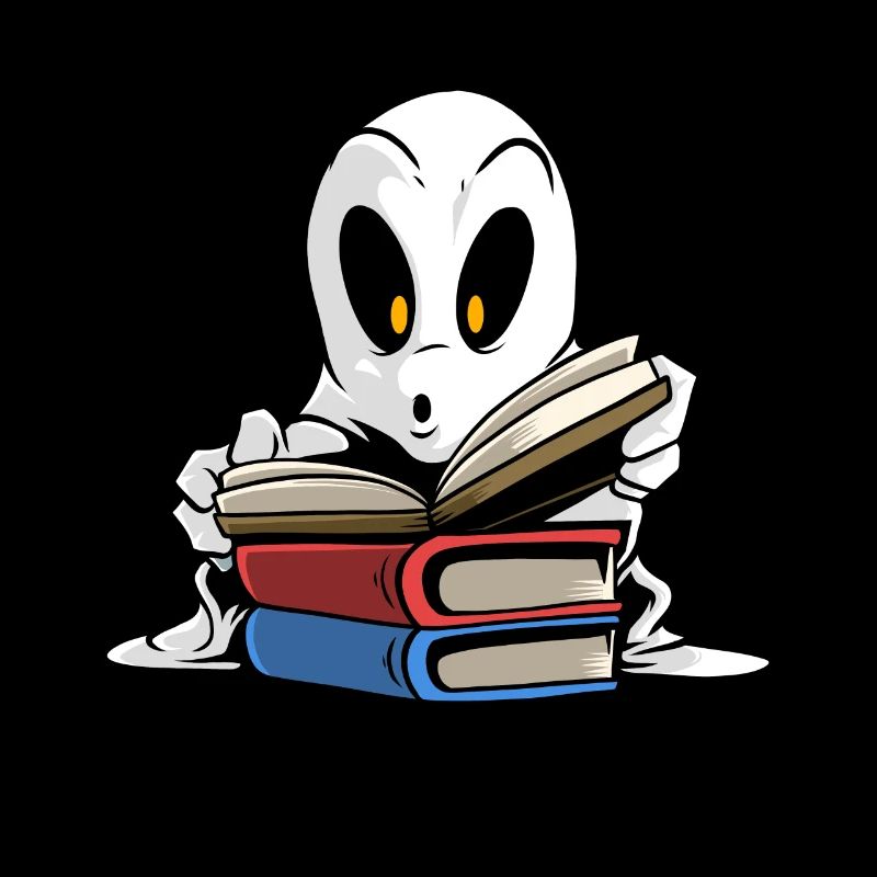 Geist liest Bücher