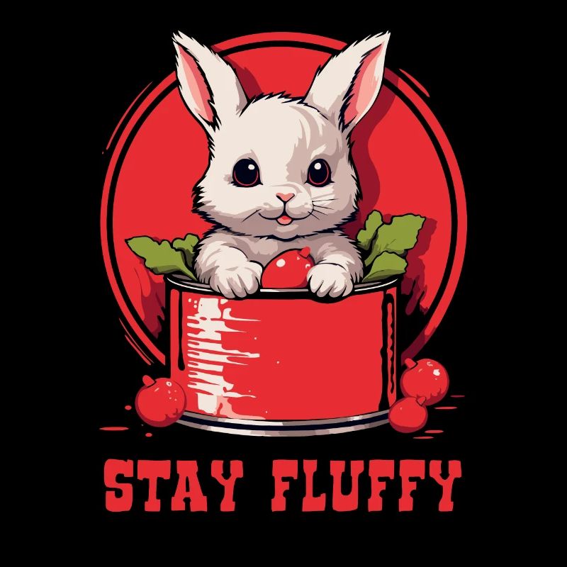 Stay fluffy, cute bunny