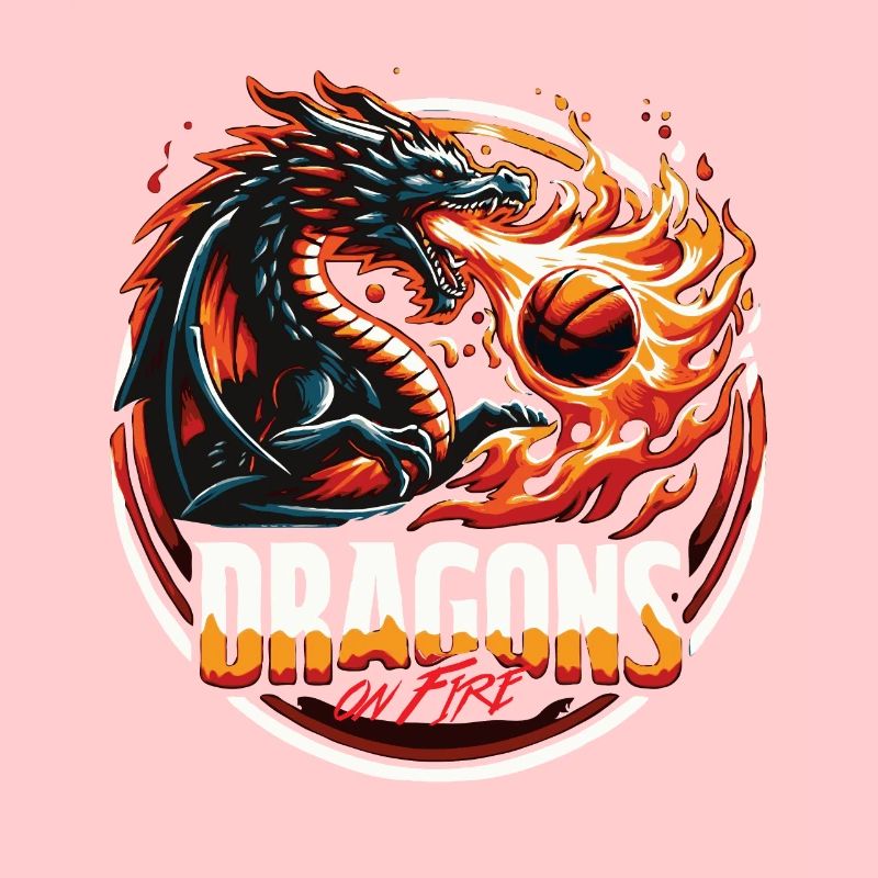 Dragons on Fire Basketball