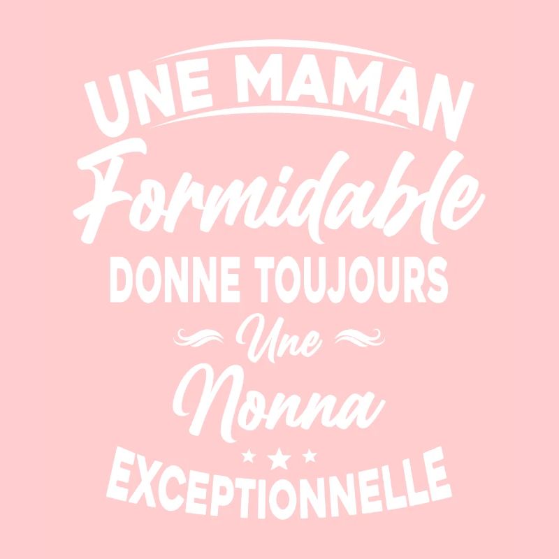 Maman formidable donne Nonna Exceptionnelle